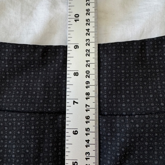 Studio Point Women's Black Allover Dot Pattern Legging Dress Pants Size Medium - Picture 10 of 13